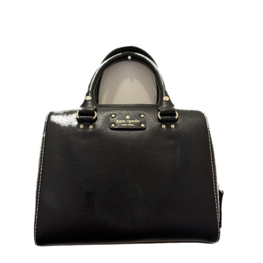 Kate Spade “Doctor Bag” Satchel w/ top handles + detachable adjustable straps